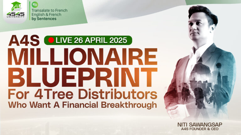 Millionaire Blueprint for 4Tree Distributors